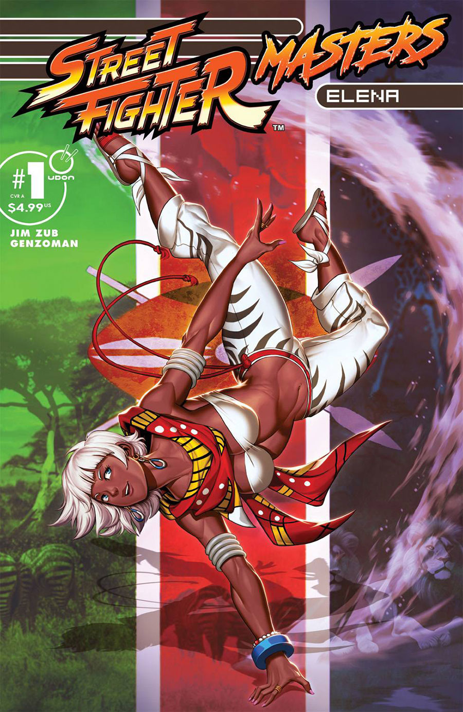 Street Fighter Masters Elena #1 (One Shot) Cover A Regular Genzoman Cover