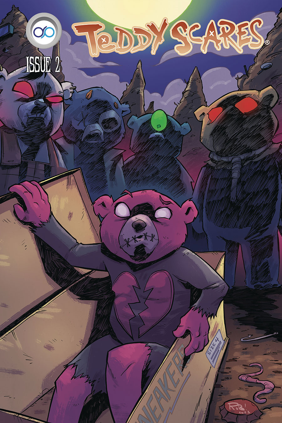 Teddy Scares #2 Cover B Variant Rob Guillory Cover