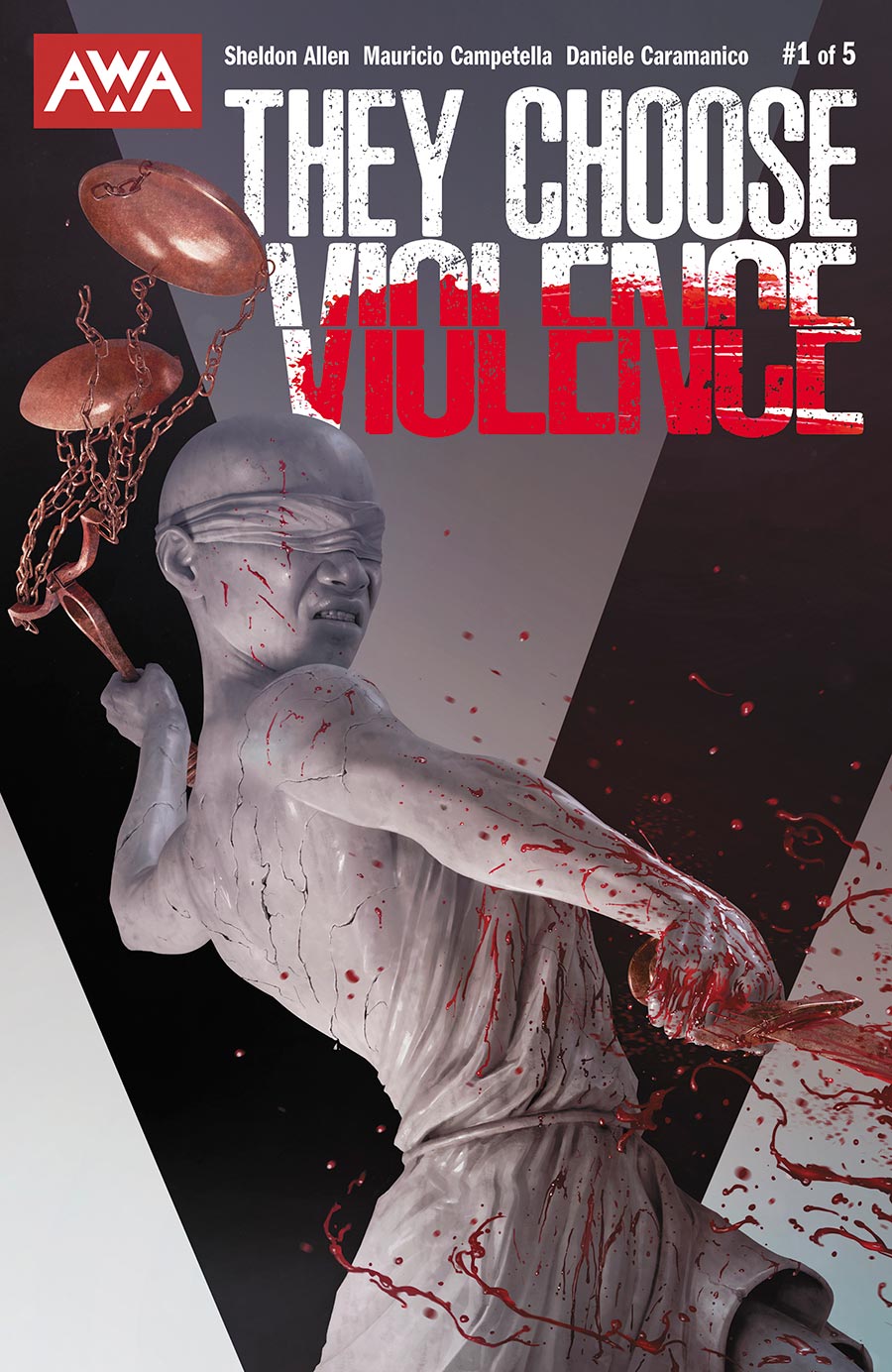 They Choose Violence #1 Cover A Regular Rahzzah Cover