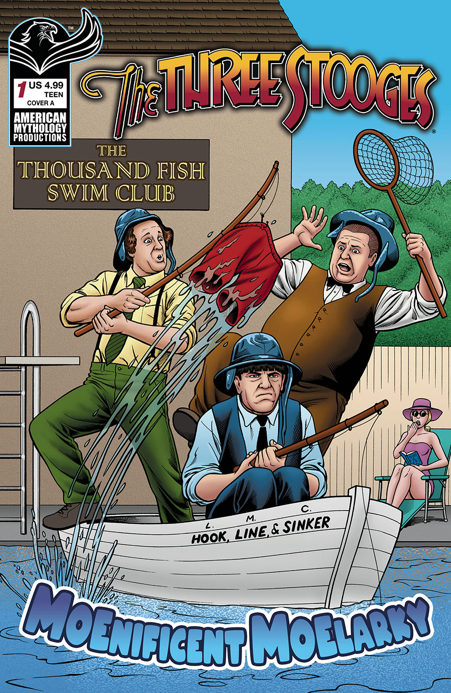 Three Stooges Moenificent Moelarky #1 (One Shot) Cover A Regular Brendon Fraim & Brian Fraim Cover