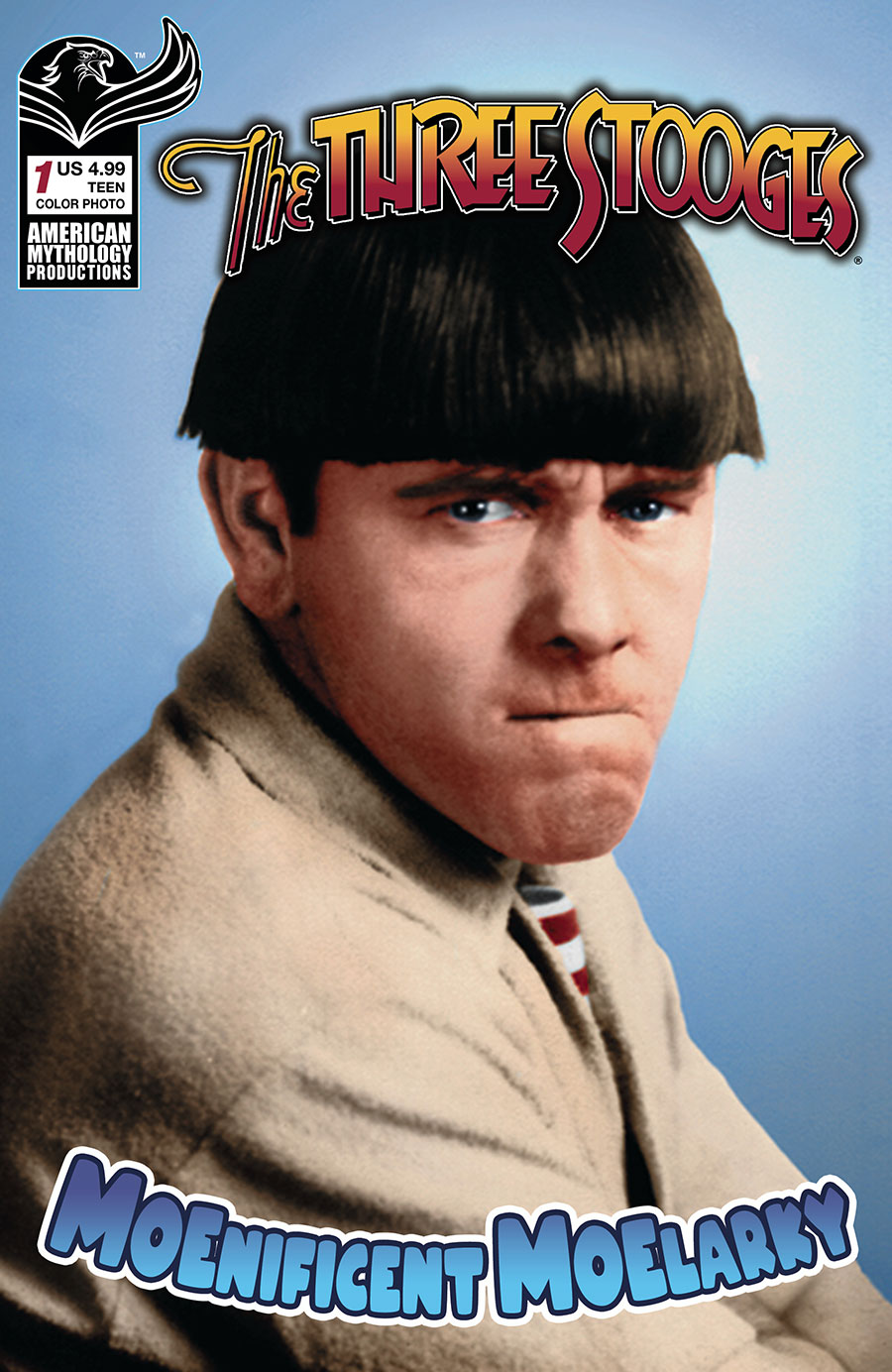 Three Stooges Moenificent Moelarky #1 (One Shot) Cover B Variant Photo Color Cover