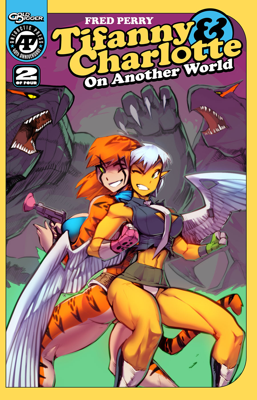 Tifanny & Charlotte On Another World #2 Cover A Regular Fred Perry Cover