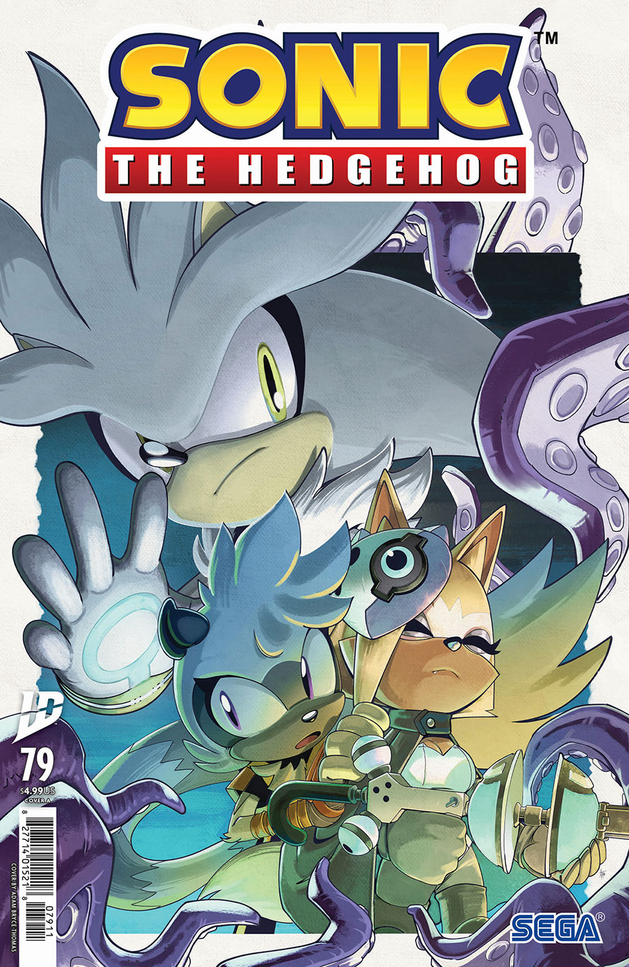 Sonic The Hedgehog Vol 3 #79 Cover A Regular Adam Bryce Thomas Cover