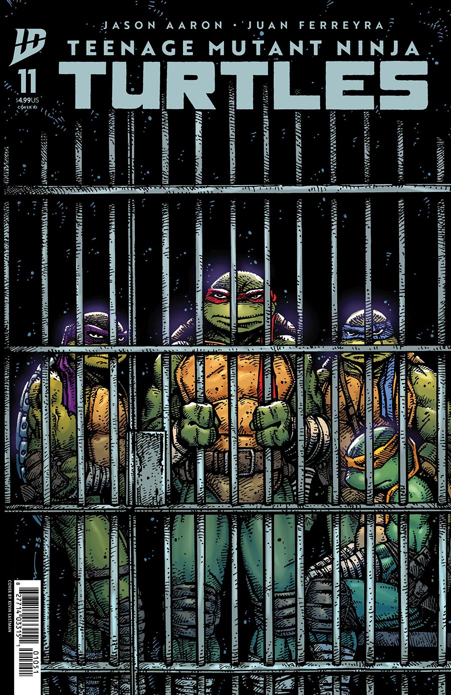 Teenage Mutant Ninja Turtles Vol 6 #11 Cover B Variant Kevin Eastman Cover