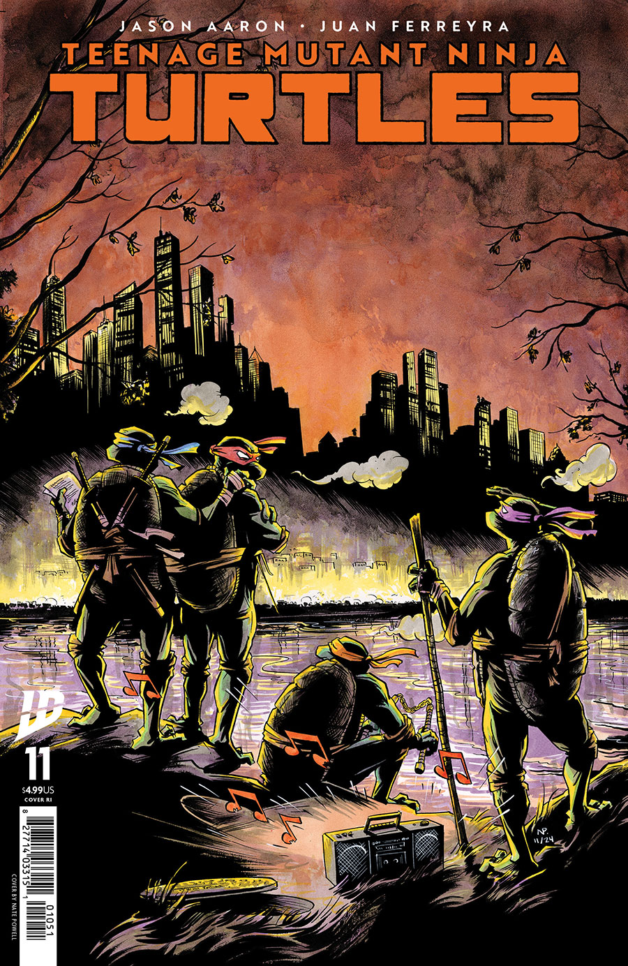 Teenage Mutant Ninja Turtles Vol 6 #11 Cover D Variant Javier Rodriguez Cover