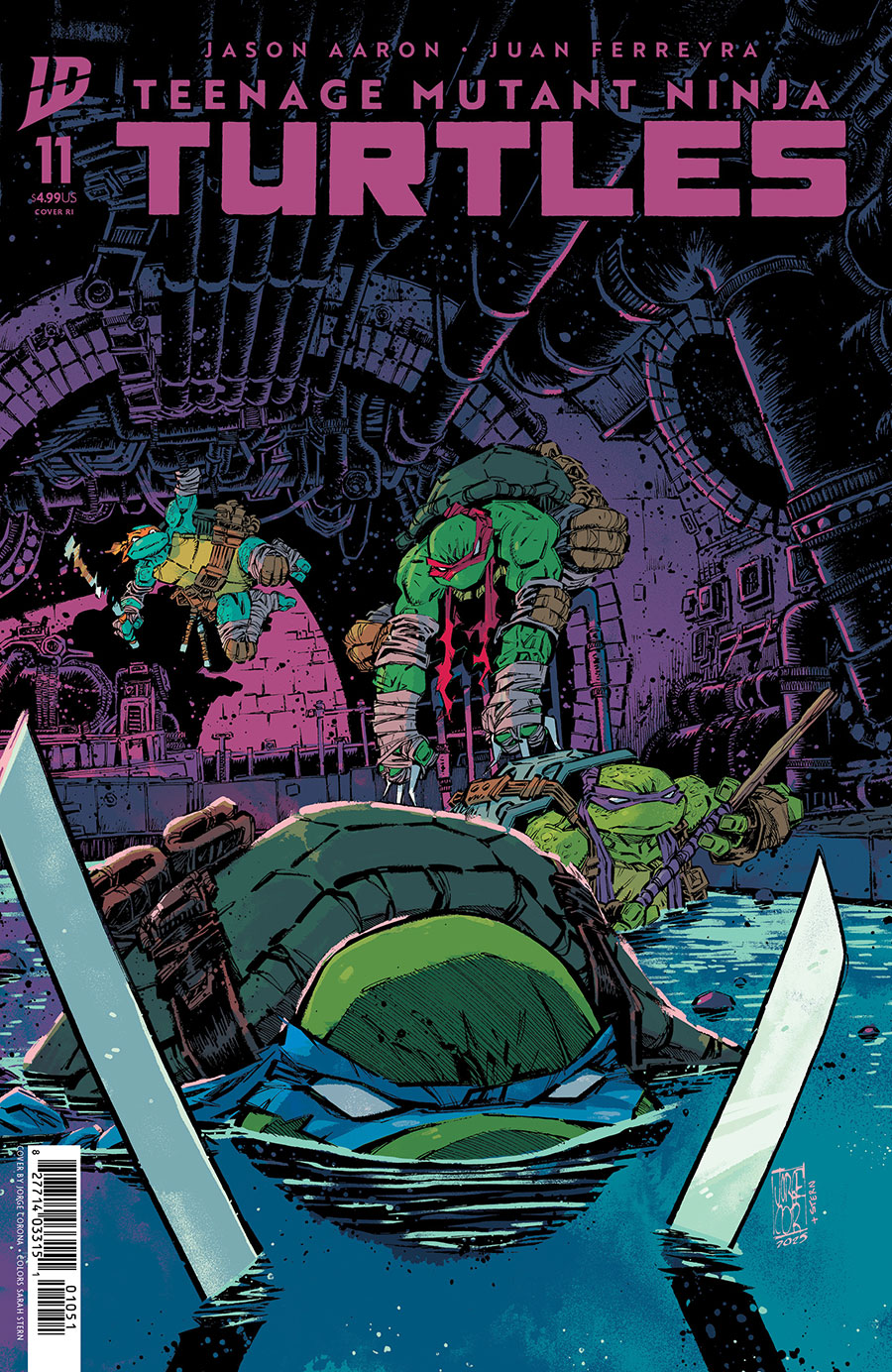 Teenage Mutant Ninja Turtles Vol 6 #11 Cover E Variant Karl Kerschl Cover