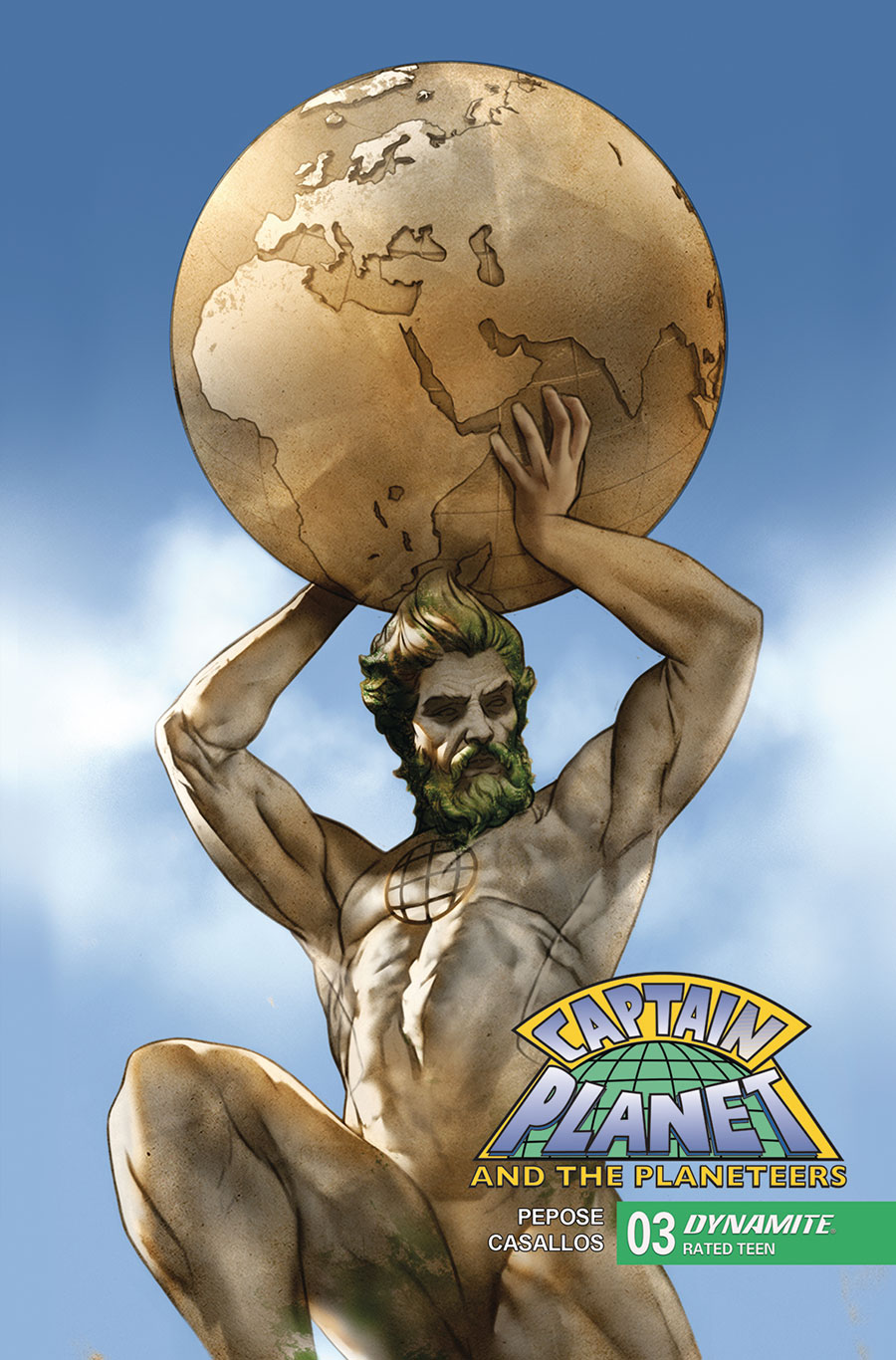 Captain Planet And The Planeteers Vol 2 #3 Cover D Variant Ben Oliver Cover