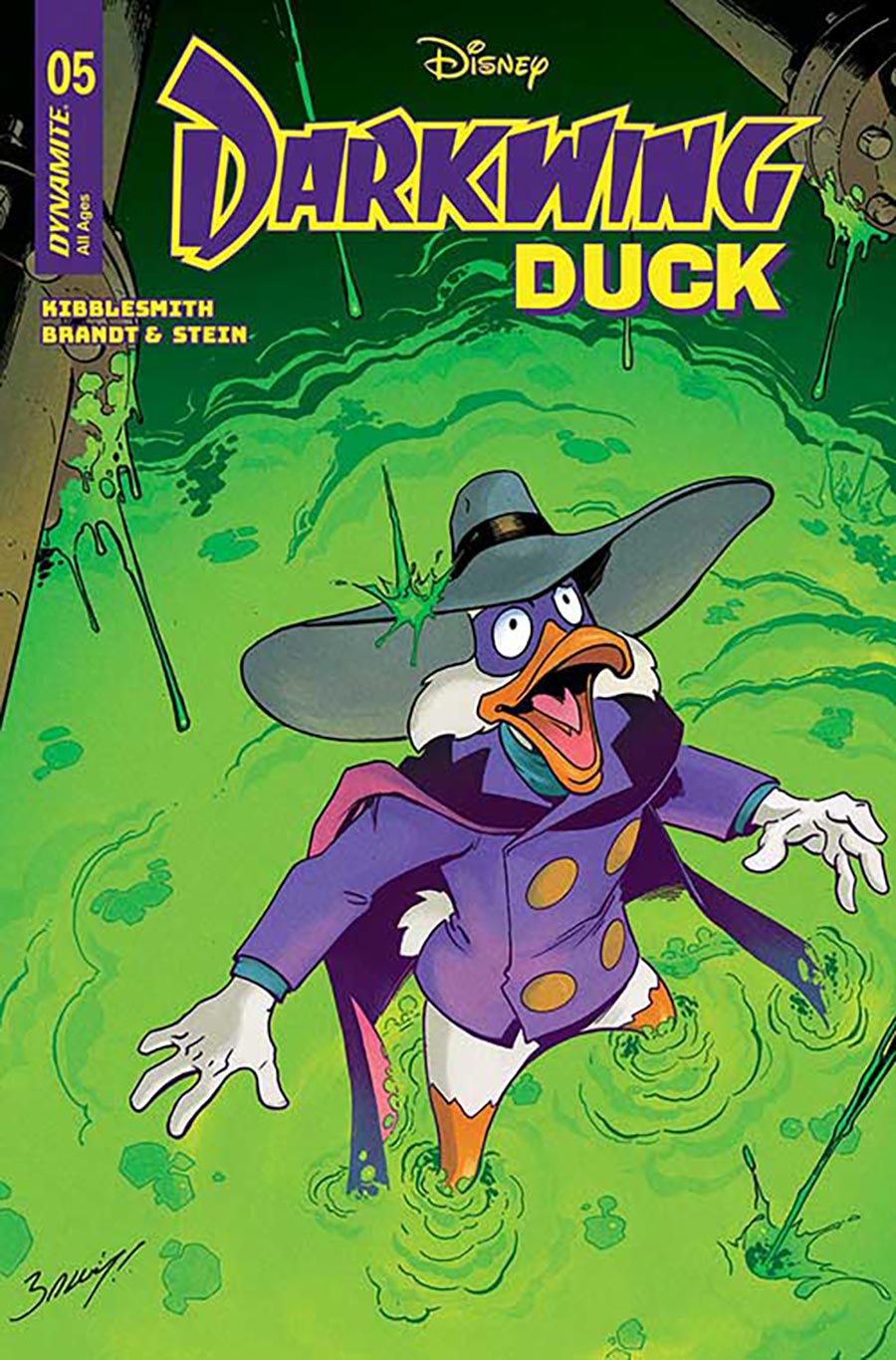 Darkwing Duck Vol 4 #5 Cover B Variant Mark Bagley Cover