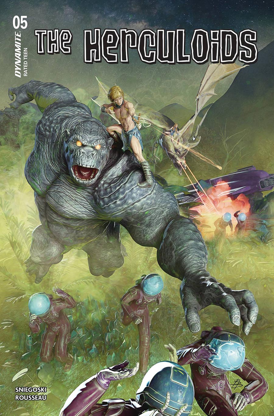 Herculoids #5 Cover C Variant Bjorn Barends Cover
