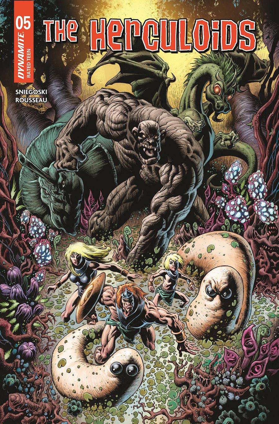 Herculoids #5 Cover D Variant Kyle Hotz Cover