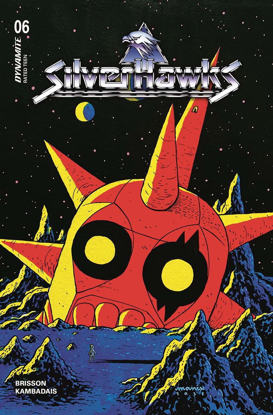 SilverHawks Vol 2 #6 Cover F Variant Manix Cover