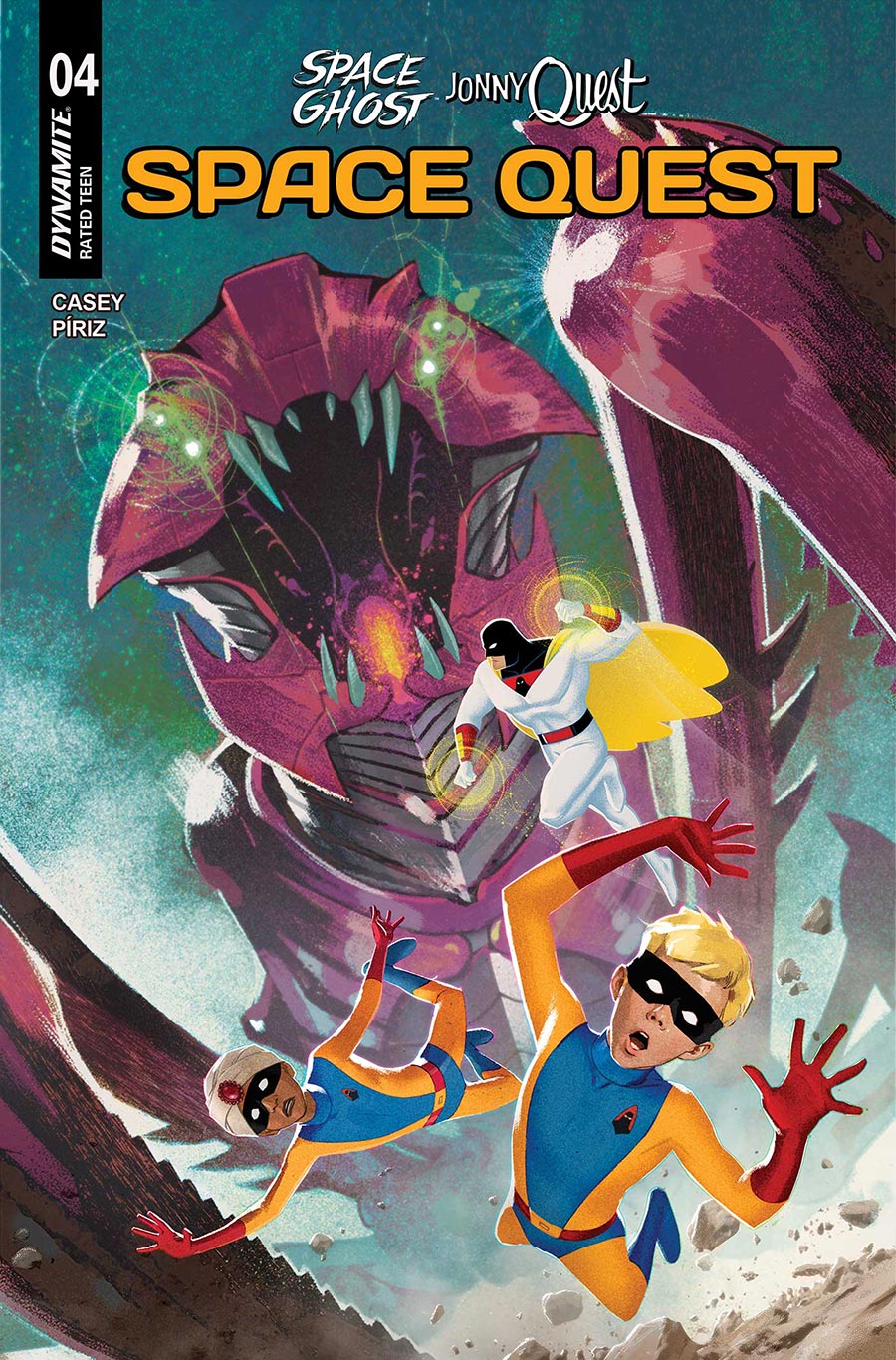 Space Ghost Jonny Quest SpaceQuest #4 Cover B Variant Joshua Middleton Cover