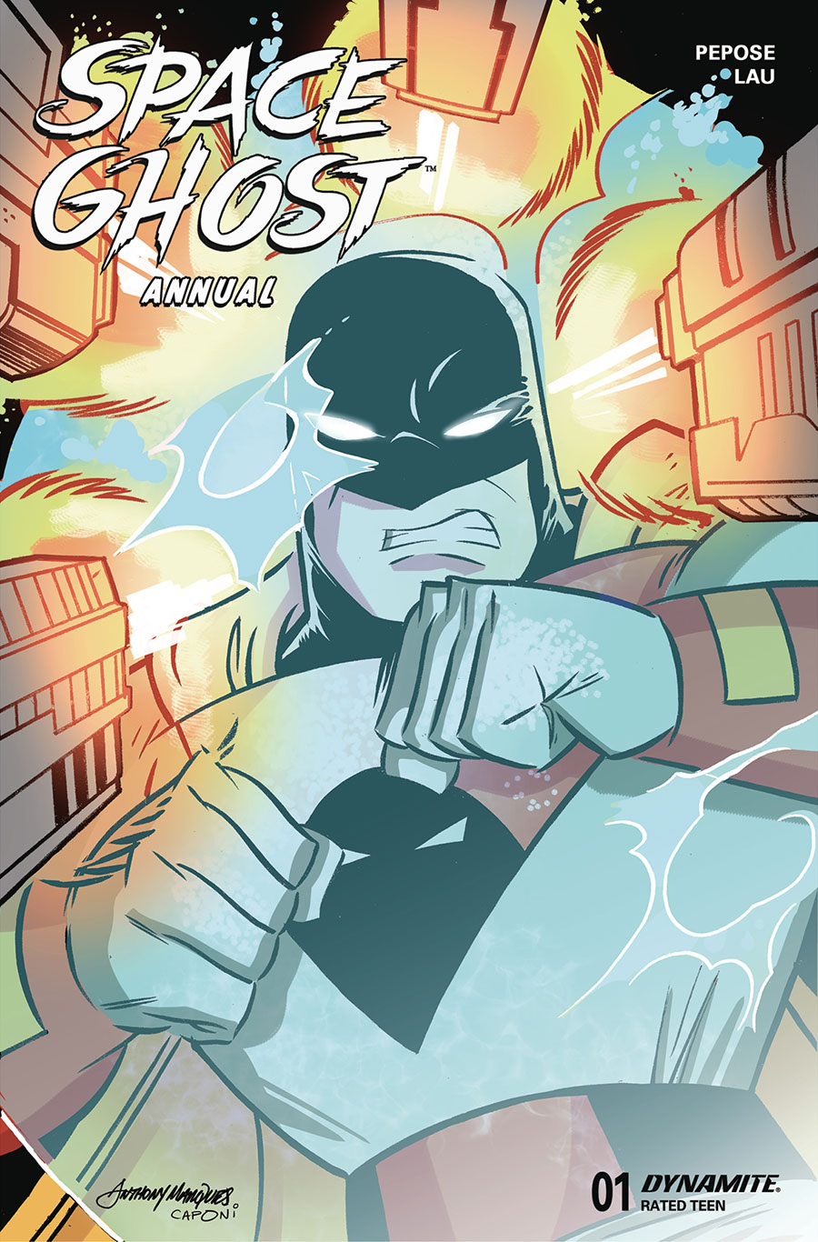 Space Ghost Vol 4 Annual #1 Cover D Variant Anthony Marques Cover