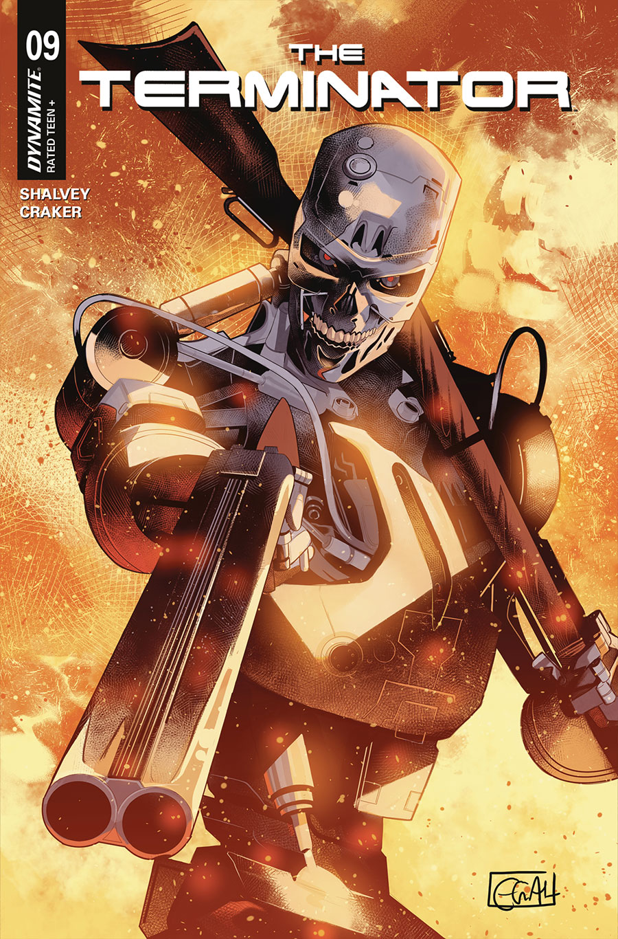 Terminator Vol 4 #9 Cover B Variant Edwin Galmon Cover