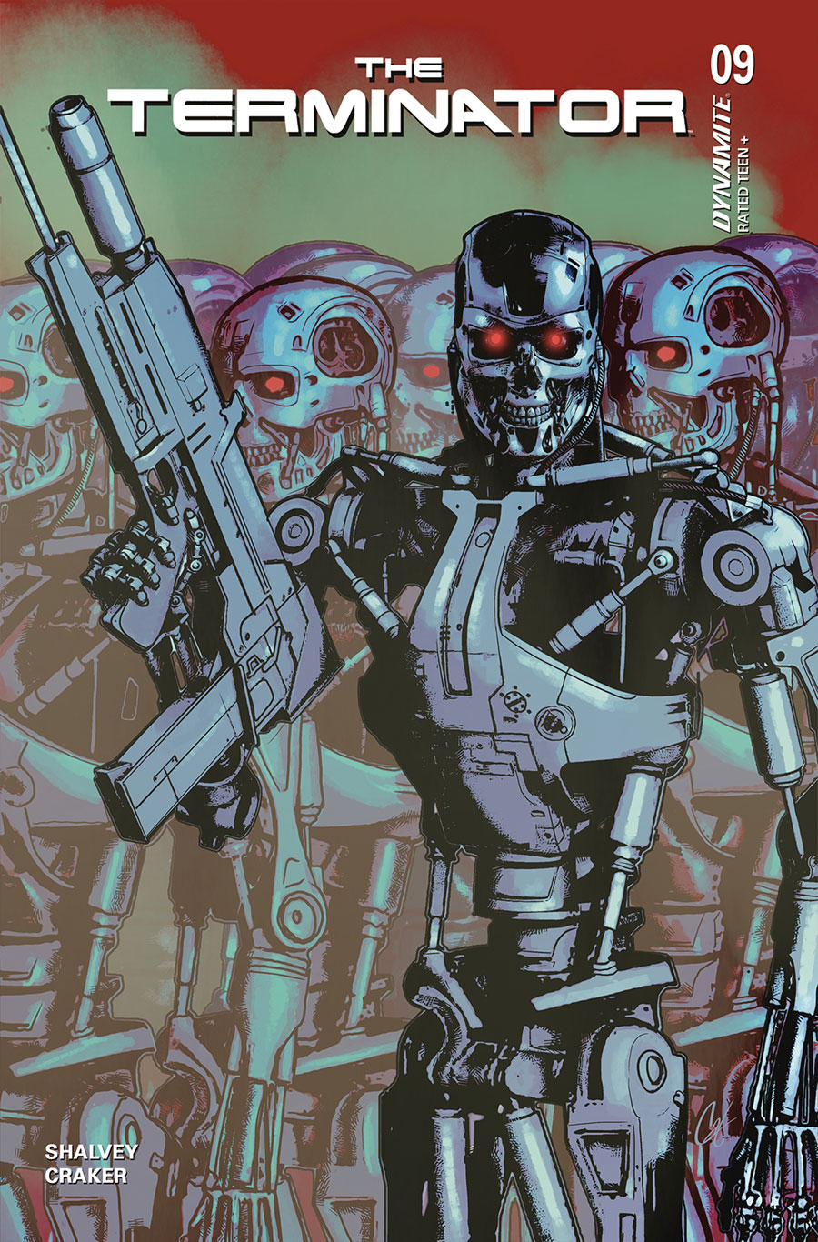 Terminator Vol 4 #9 Cover C Variant Cat Staggs Cover