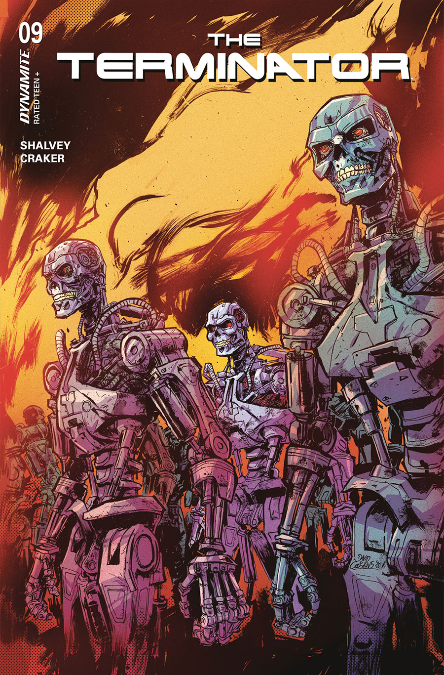 Terminator Vol 4 #9 Cover D Variant David Cousens Cover