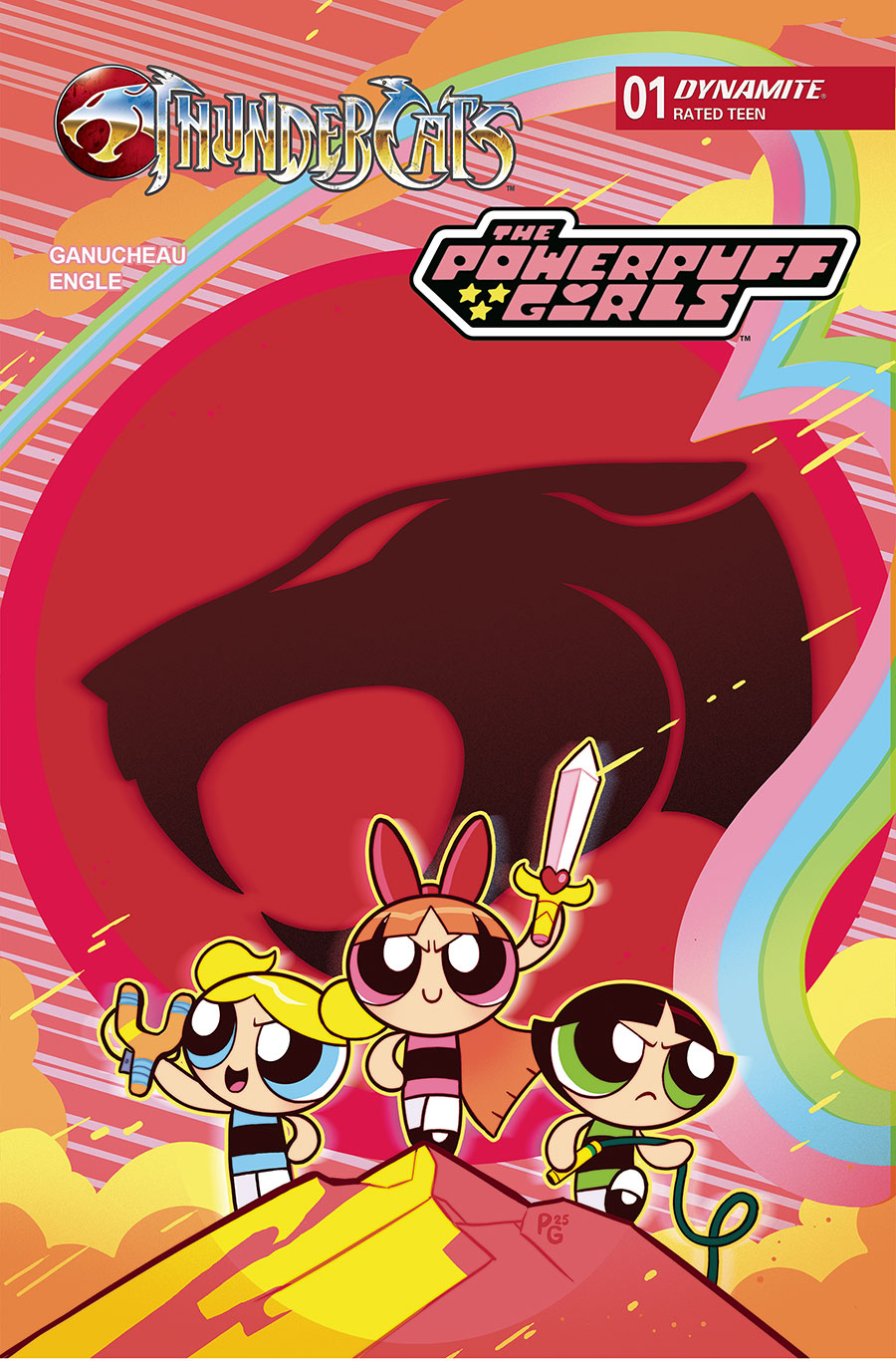 Thundercats Powerpuff Girls #1 Cover A Regular Paulina Ganucheau Cover