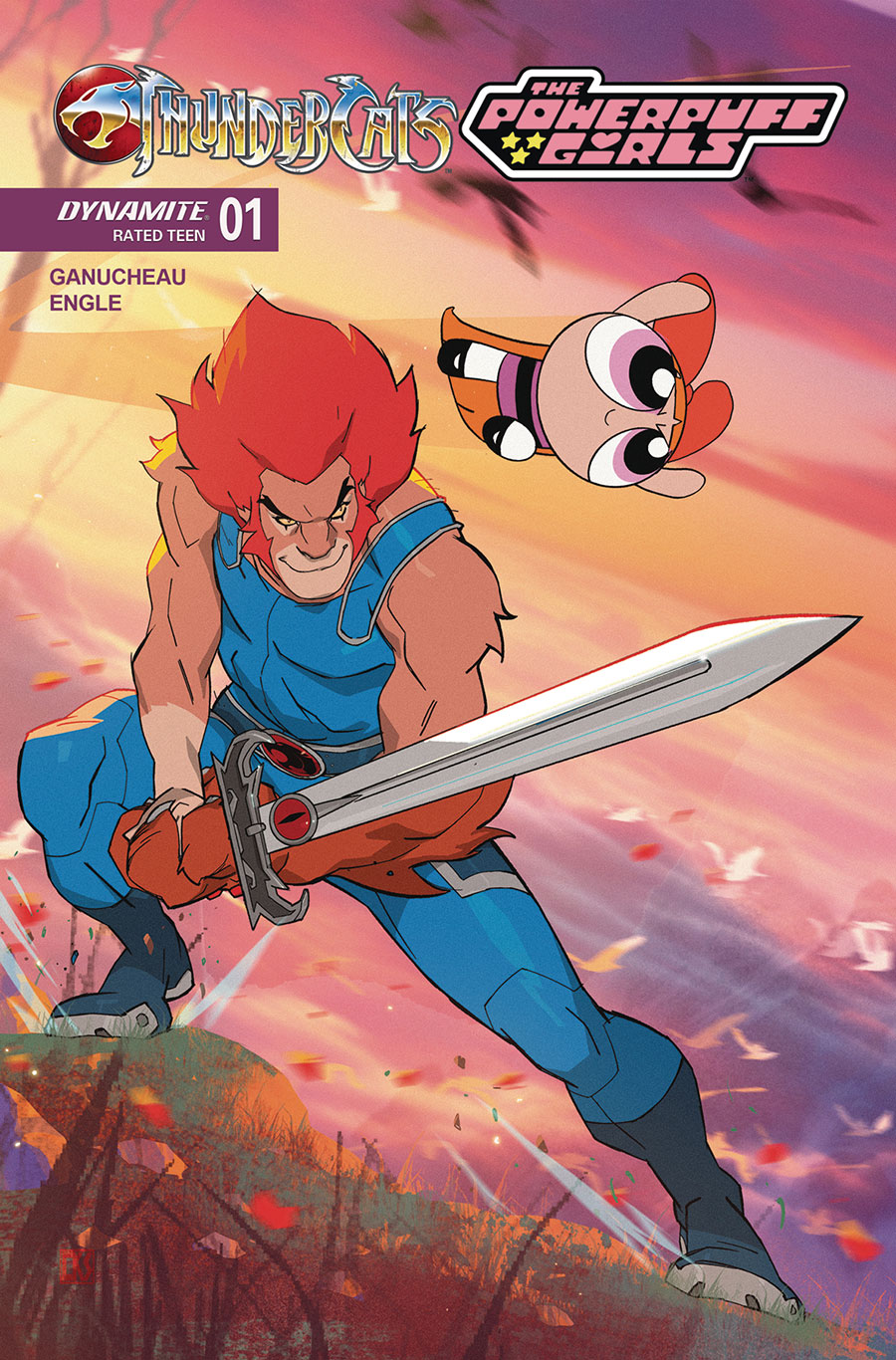 Thundercats Powerpuff Girls #1 Cover C Variant Coran Kizer Stone Cover