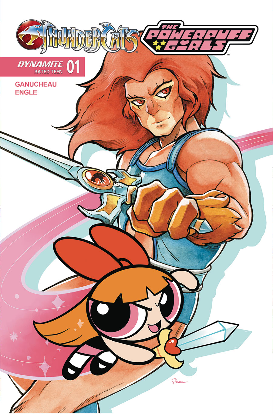 Thundercats Powerpuff Girls #1 Cover D Variant Saowee Cover