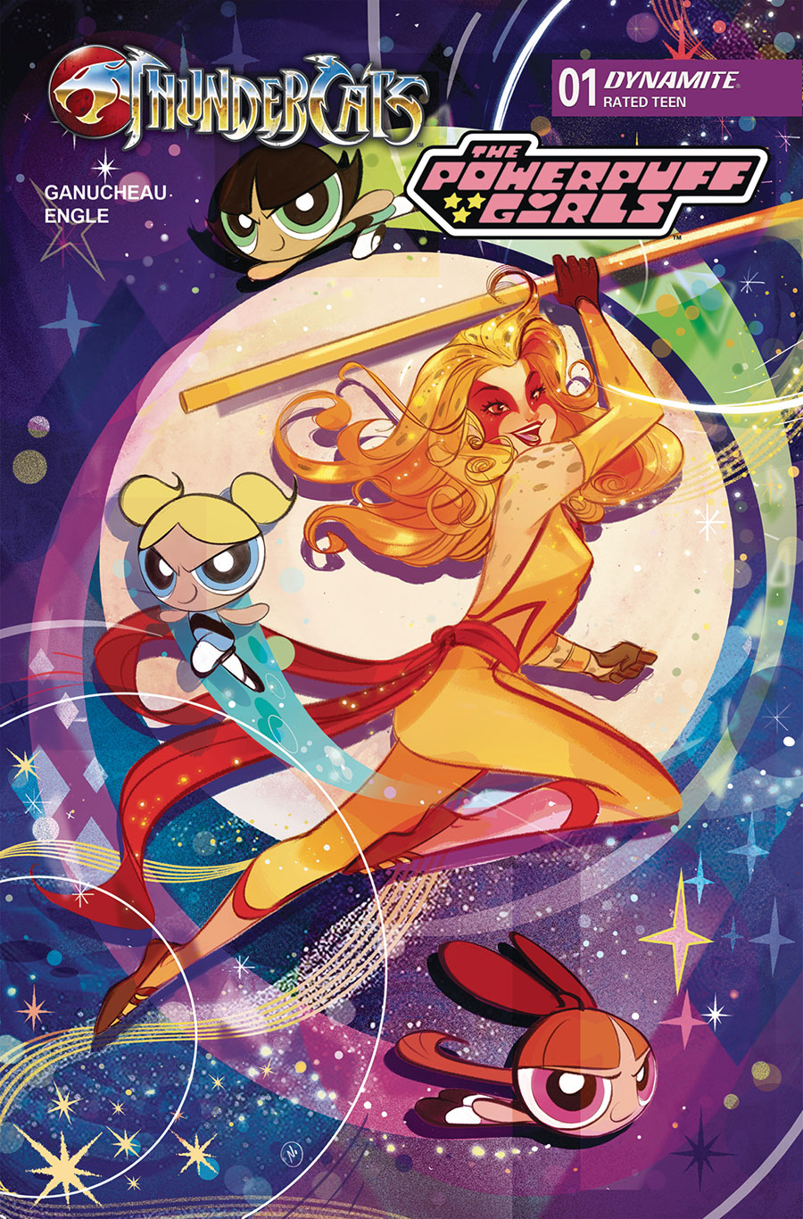 Thundercats Powerpuff Girls #1 Cover E Variant Nicoletta Baldari Cover
