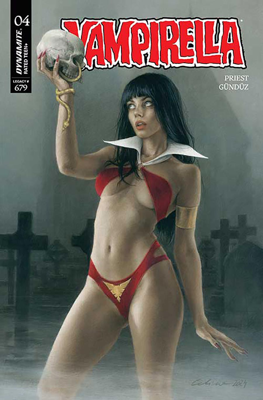 Vampirella Vol 9 #4 Cover C Variant Celina Cover