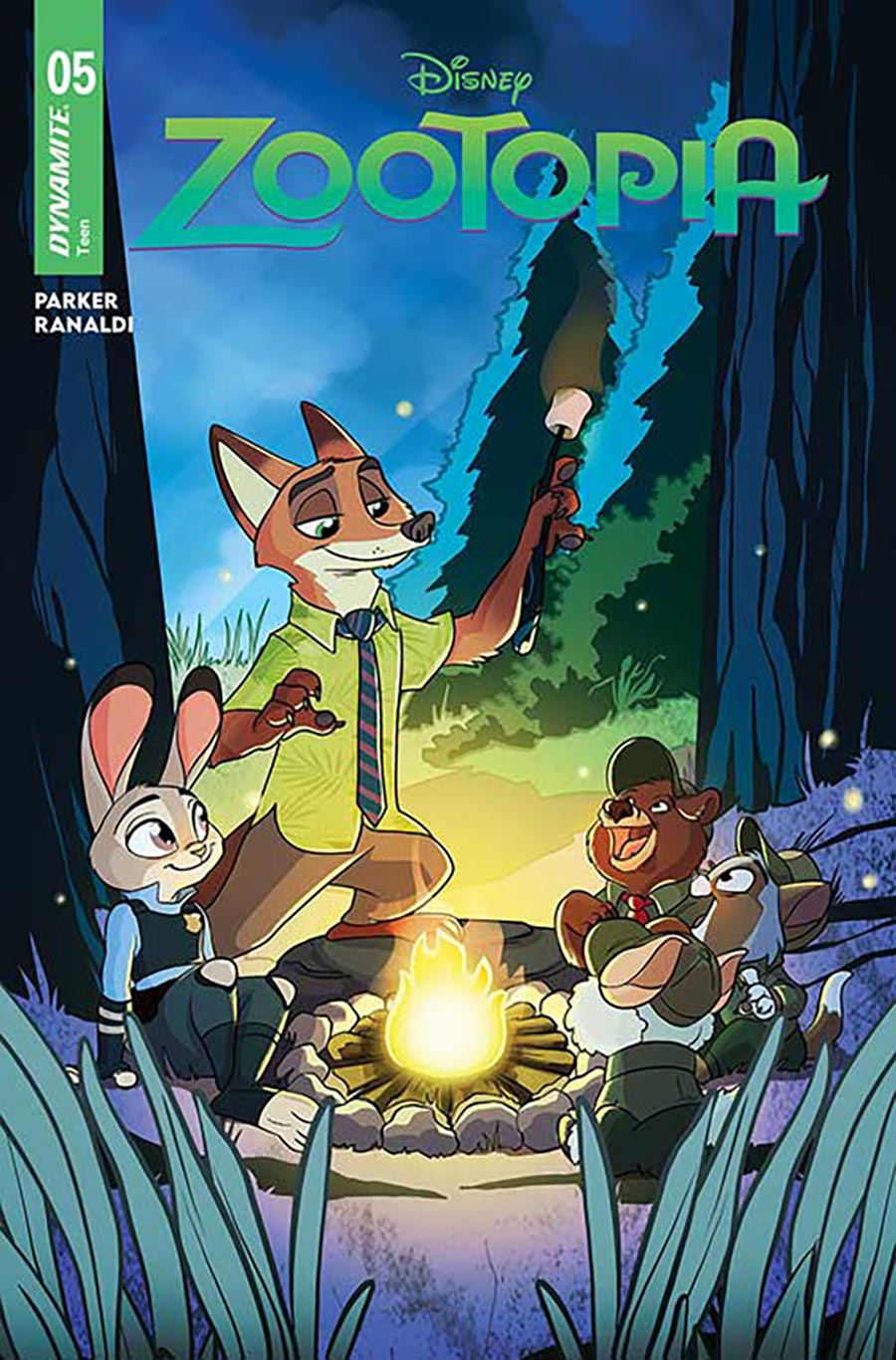Zootopia #5 Cover A Regular Trish Forstner Cover