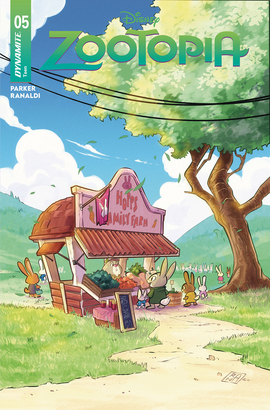 Zootopia #5 Cover B Variant Alessandro Ranaldi Cover