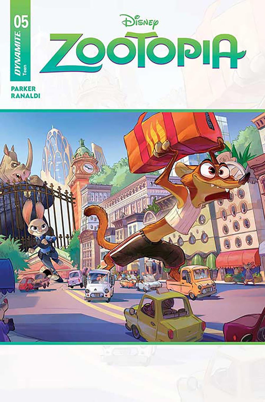 Zootopia #5 Cover D Variant Storybook Art Cover
