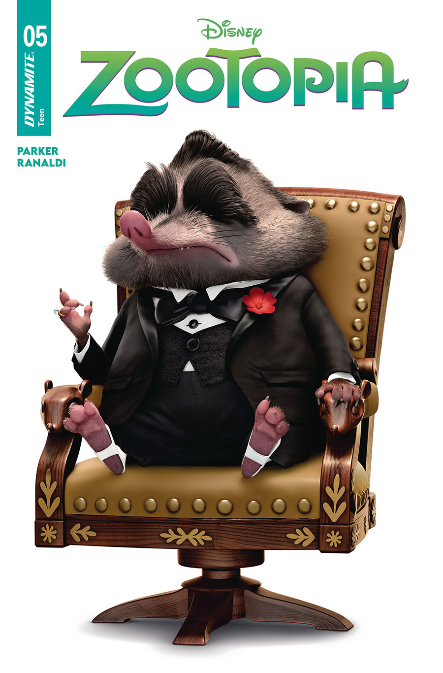Zootopia #5 Cover E Variant Movie Characters Cover