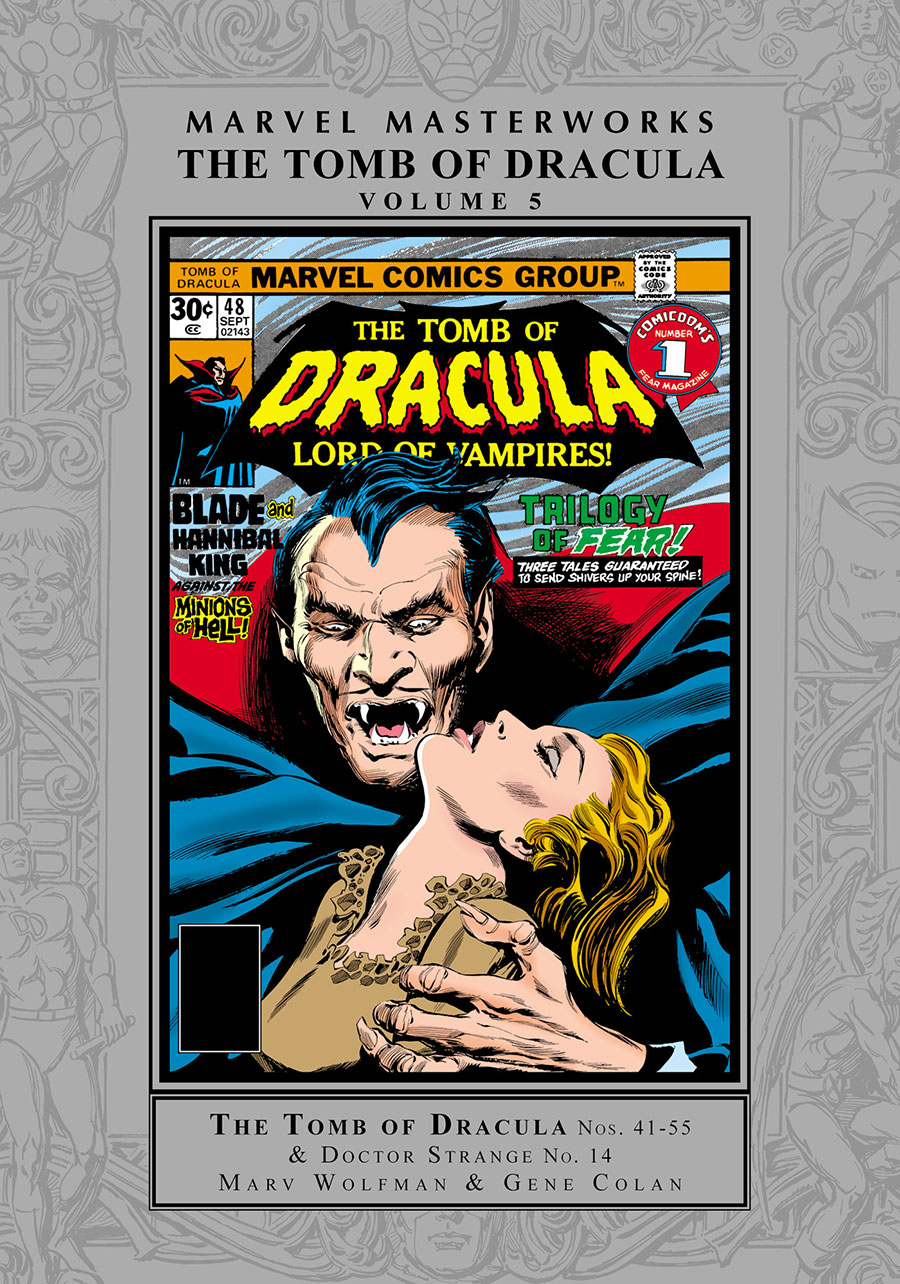 Marvel Masterworks Tomb Of Dracula Vol 5 HC Regular Dust Jacket