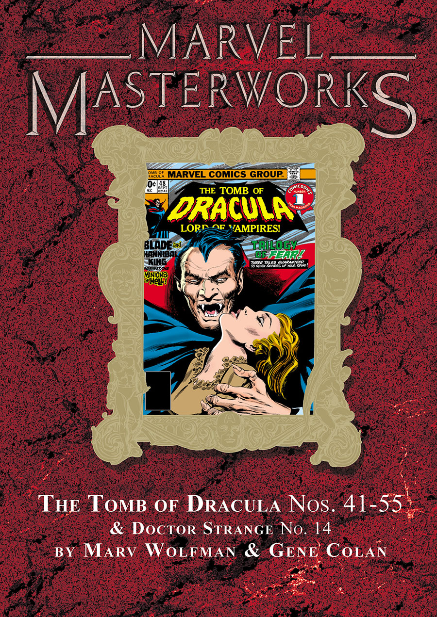 Marvel Masterworks Tomb Of Dracula Vol 5 HC Variant Dust Jacket
