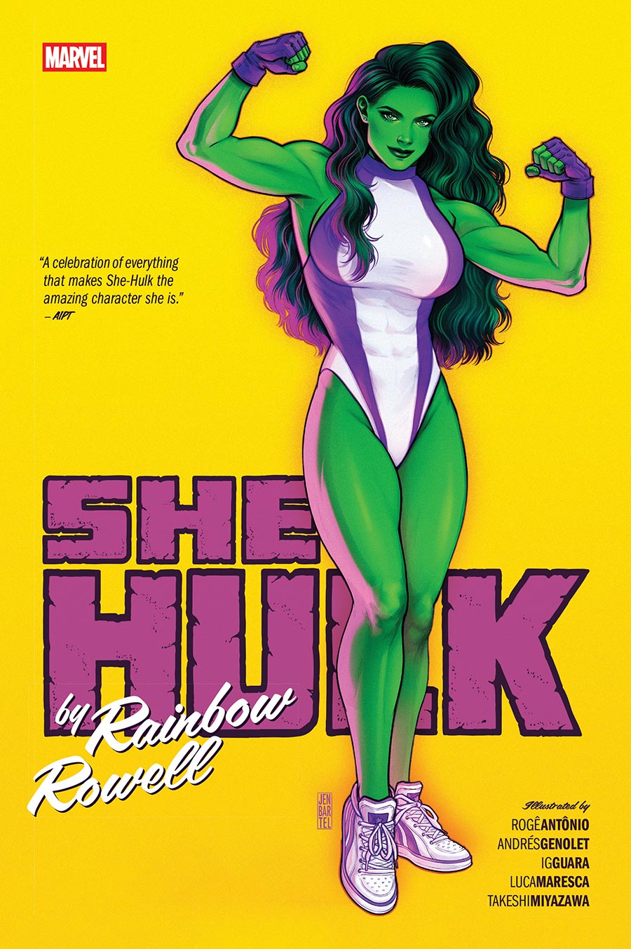 She-Hulk By Rainbow Rowell Omnibus HC Book Market Jen Bartel Cover