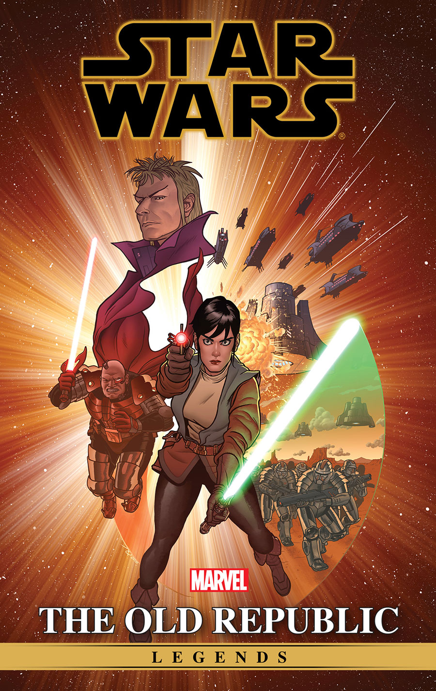 Star Wars Legends Old Republic Omnibus Vol 2 HC Direct Market Joe Quinones Variant Cover