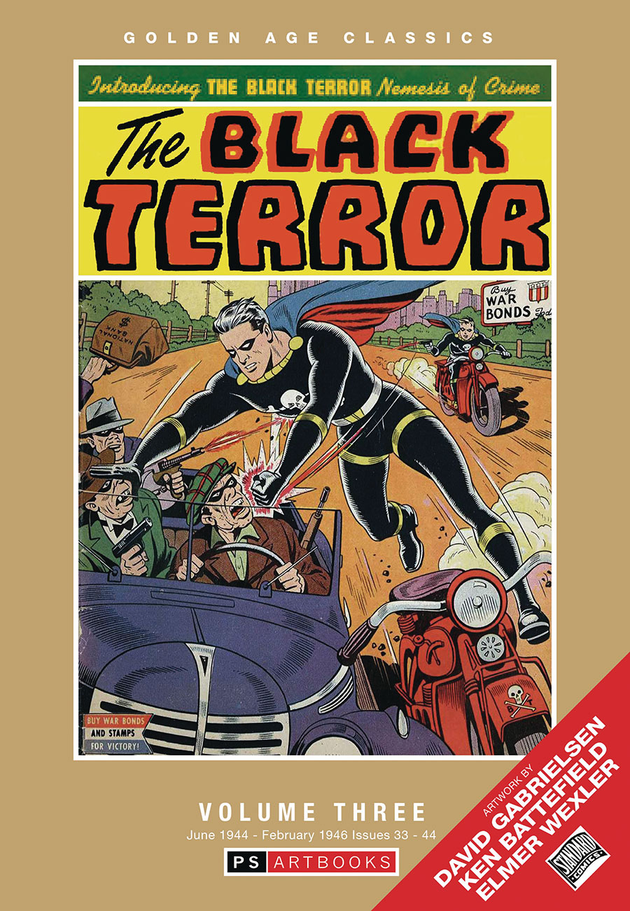 Golden Age Classics Black Terror Vol 3 HC