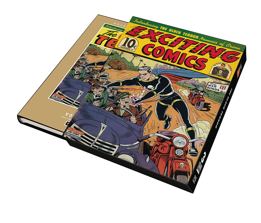 Golden Age Classics Black Terror Vol 3 HC Slipcase Edition