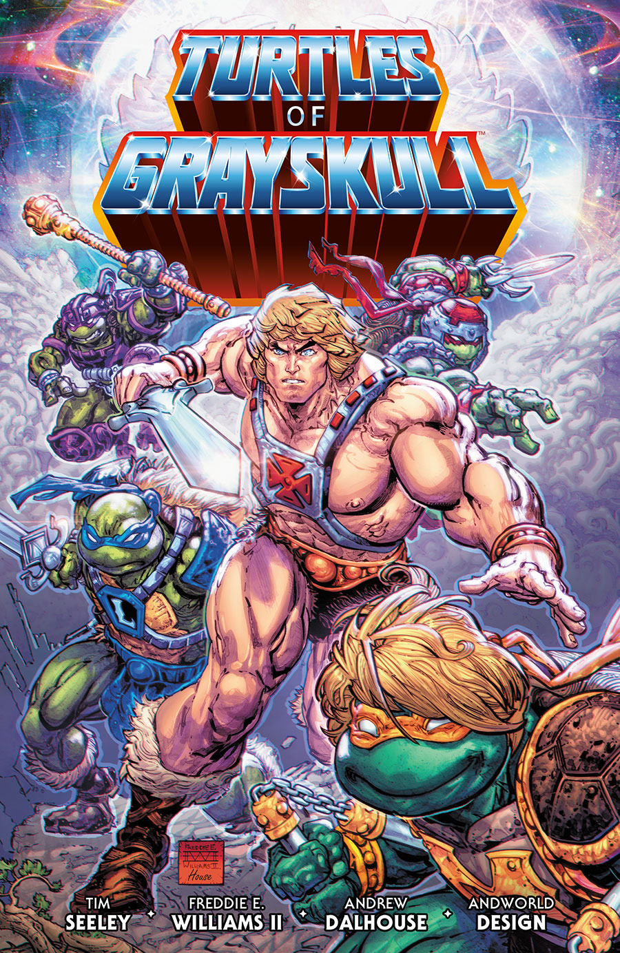 Masters Of The Universe Teenage Mutant Ninja Turtles Turtles Of Grayskull TP - RESOLICITED