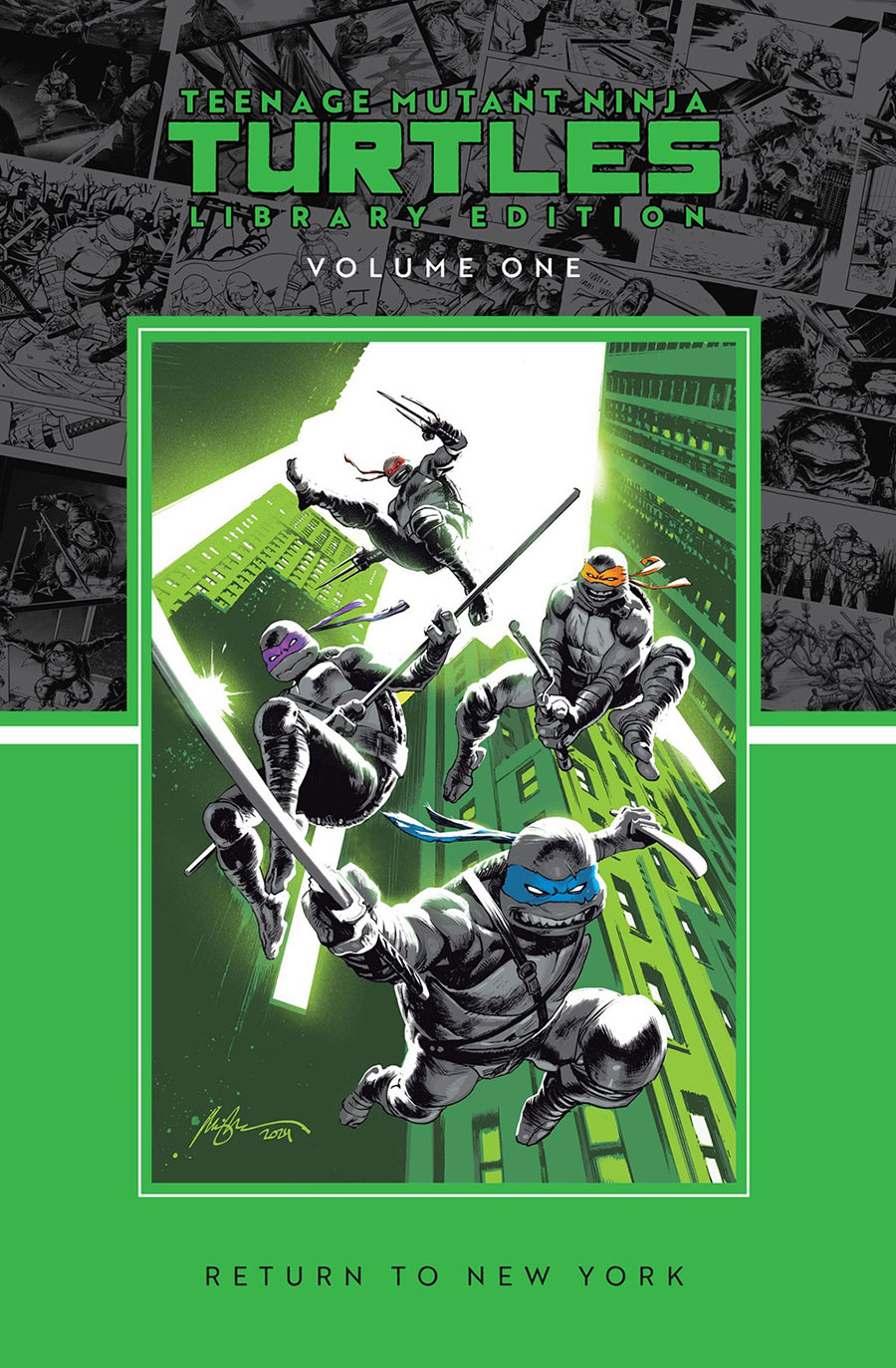Teenage Mutant Ninja Turtles (2024) Vol 1 Return To New York Library Edition HC