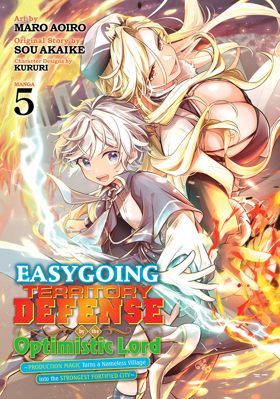 Easygoing Territory Defense By The Optimistic Lord Production Magic Turns A Nameless Village Into The Strongest Fortified City Vol 5 GN