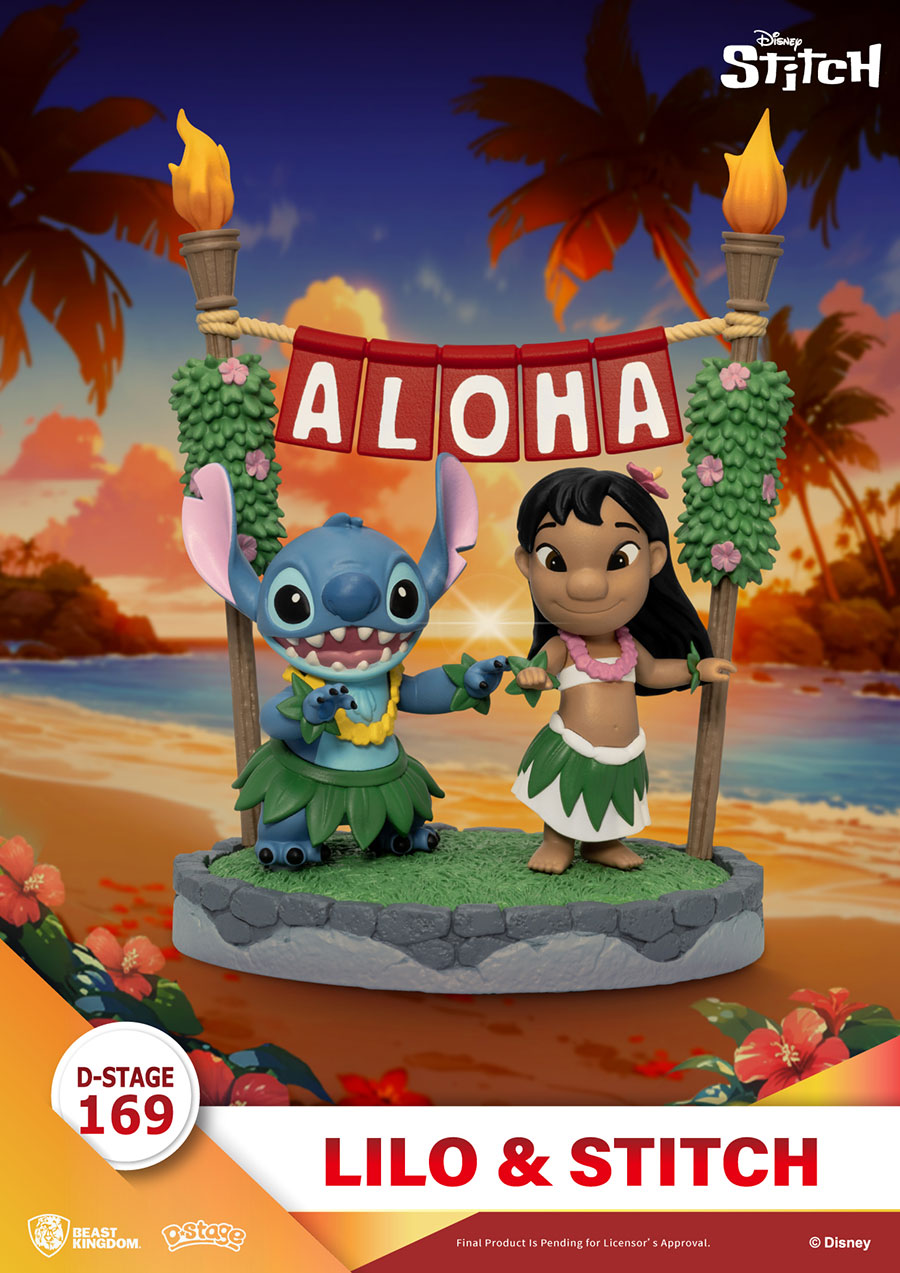 Lilo & Stitch DS-169 D-Stage Statue