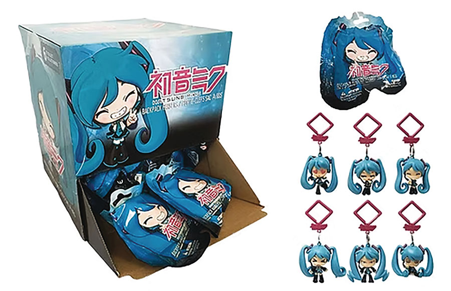 Hatsune Miku Sleeping Figure Blind Mystery Box 24-Piece Display