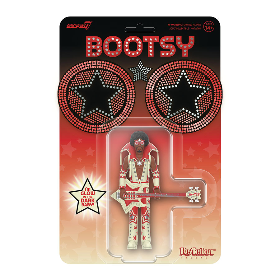 Bootsy Collins ReAction Figure Glow-In-The-Dark Version