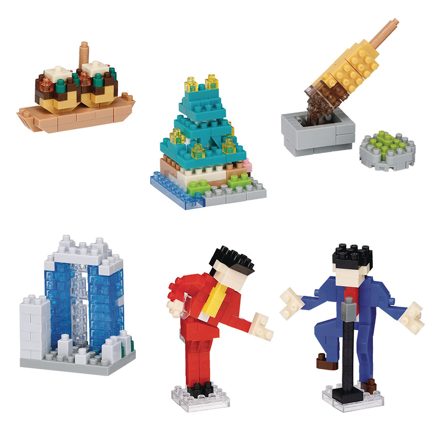 Culture Nanoblock Mininano Japan Series 2 Building Set Blind Mystery Box