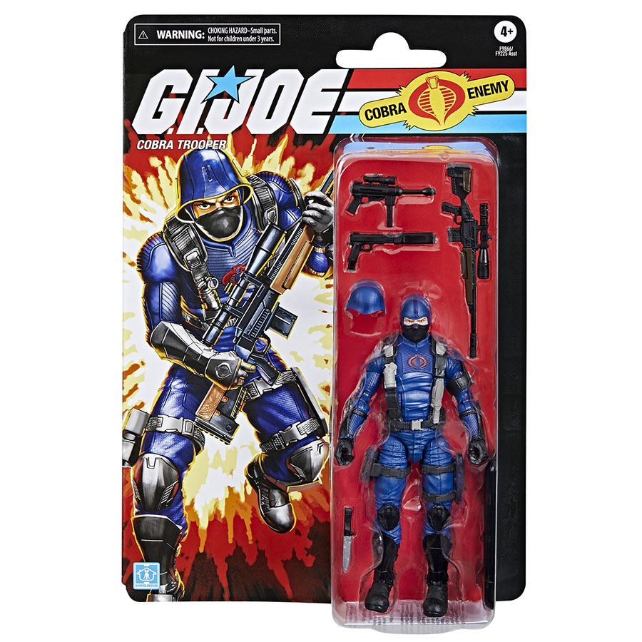 GI Joe Classified Series Retro Cobra Trooper 6-Inch Action Figure