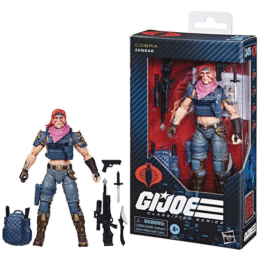 GI Joe Classified Series Zandar 6-Inch Action Figure
