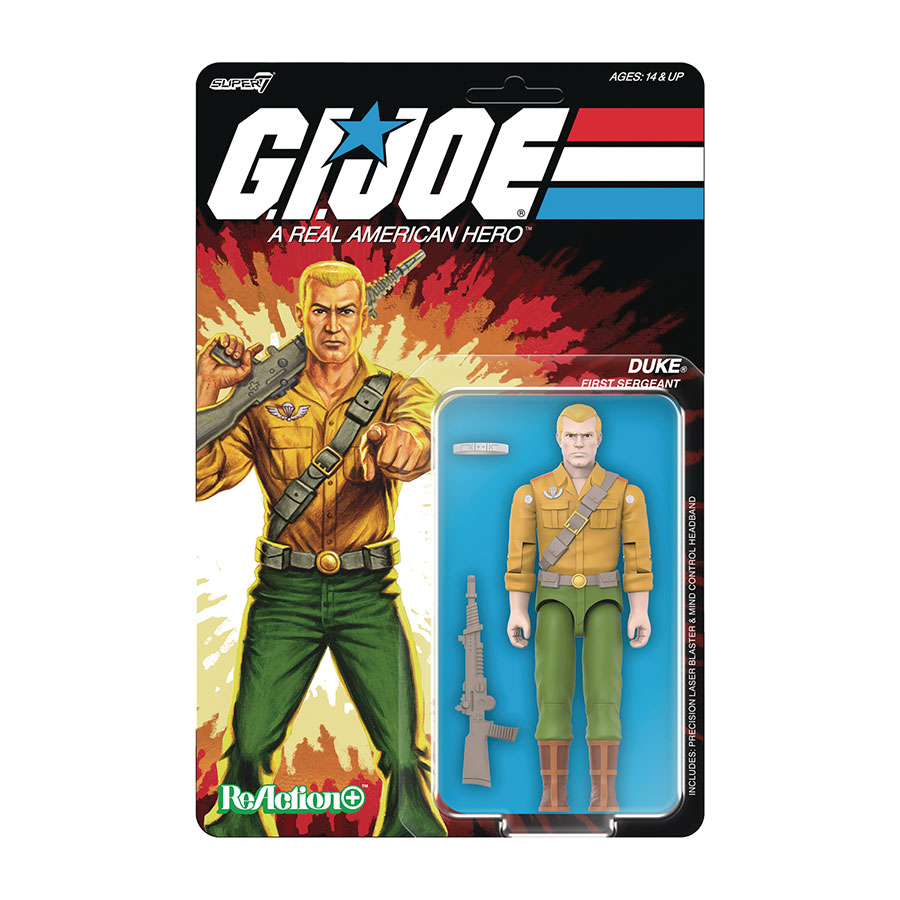 GI Joe ReAction Plus Action Figure - Duke (Animated Series)