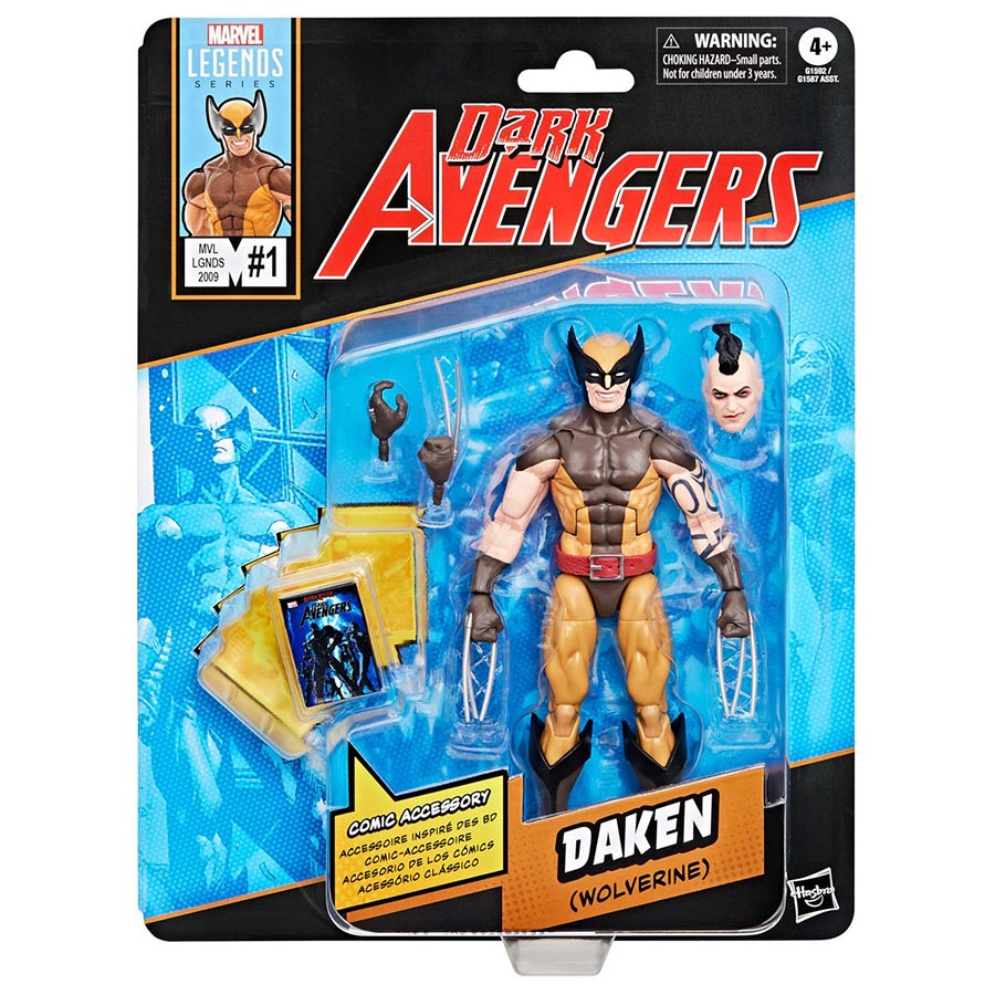 Marvel Legends Mini Comic Daken (Wolverine) 6-Inch Action Figure