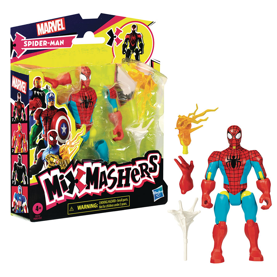 MARVEL SPIDER-MAN MIXMASHERS BASIC FIGURE ASST (C: 1-1
