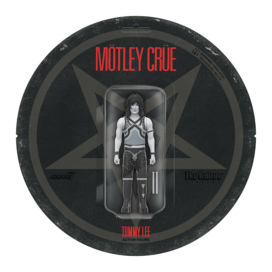 Motley Crue ReAction Figure Wave 2 Shout At The Devil Black & White - Tommy Lee