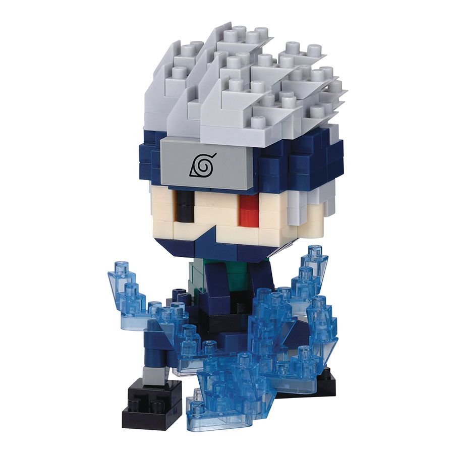 Naruto Shippuden Nanoblock Character Series Building Set - Kakashi Sharingan