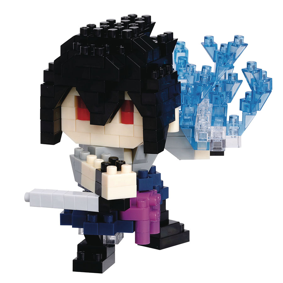 Naruto Shippuden Nanoblock Character Series Building Set - Sasuke Uchiha Chidori